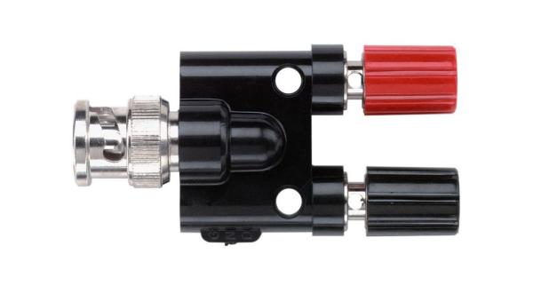 Adapter BNC Stecker auf Bananen Stecker